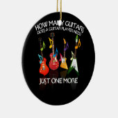 ギタープレーヤーが必要とするギターの数 セラミックオーナメント (右)