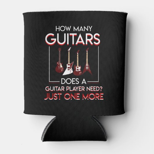 ギタープレーヤーにもう一人いく必要があるか 缶クーラー (正面)