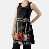 ギタープレーヤーに必要なギターの数は?おもしろい エプロン (インサイチュ)