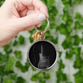 ***ギタープレーヤーのキーチェーン キーホルダー (手)