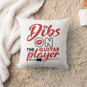 ギタープレーヤーのディブス クッション (ブランケット)
