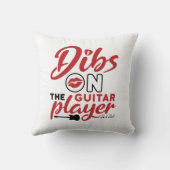ギタープレーヤーのディブス クッション (裏面)