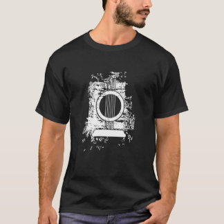 ギタープレーヤークラシック6弦ロック&テ転がイF Tシャツ