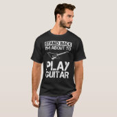 ギタープレーヤーコーディネート弦楽器楽器ギターMu Tシャツ (正面フル)