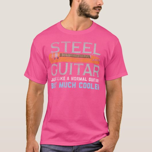 ギタープレーヤー用Slギター Tシャツ (正面)