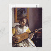 ギタープレーヤー ポストカード (正面/裏面)