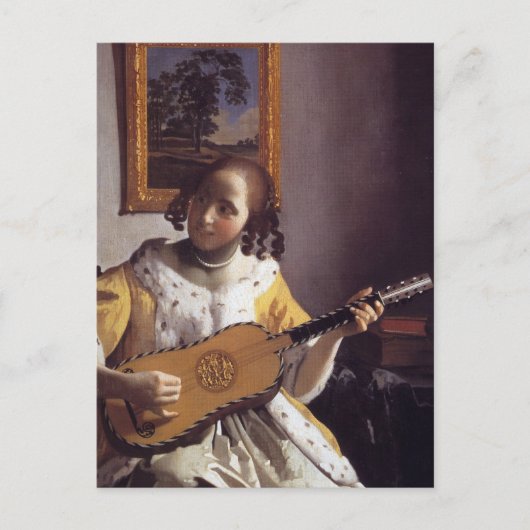ギタープレーヤー ポストカード (正面)