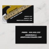 ギタープレーヤー 名刺 (正面/裏面)