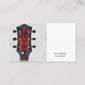 ギタープレーヤー 名刺 (裏面)