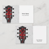 ギタープレーヤー 名刺 (正面/裏面)