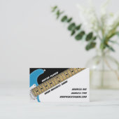 ギタープレーヤー 名刺 (スタンド正面)