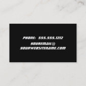 ギタープレーヤー 名刺 (裏面)