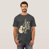 ギタープレー遊ヤーItTシャ#2 Tシャツ (正面フル)