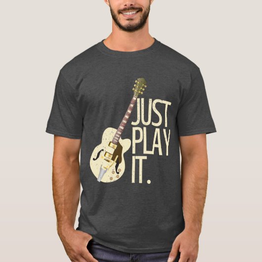 ギタープレー遊ヤーItTシャ#2 Tシャツ (正面)