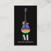 ギタープロフェッショナル先生QRコード 名刺 (正面)