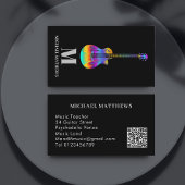 ギタープロフェッショナル先生QRコード 名刺