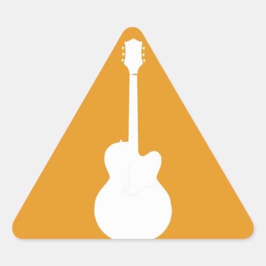 ギターベクター 三角形シール (正面)