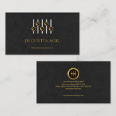 ギターボタンは健全な平衡装置のパネルDJに電話をかけます 名刺 (正面/裏面)