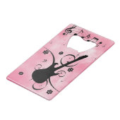 ギターボトルオープナー クレジットカード栓抜き (裏面アングル)