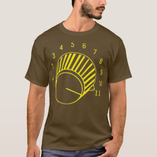 ギターボリューム(最大11) Tシャツ