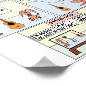 ギターポスター紙 ポスター (角)