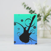 ギターポストカード ポストカード (スタンド正面)