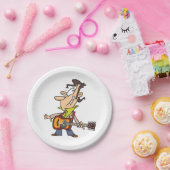 ギターマンロックスター ペーパープレート (パーティー)