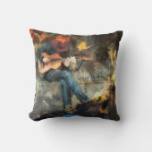 ギターマン クッション (正面)