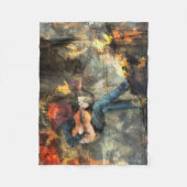 ギターマン フリースブランケット (正面)