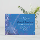 ギターミュージカルバーバルミツワー招待状 招待状 (スタンド正面)