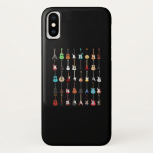 ギターミュージカル楽器ロックアンドロール iPhone X ケース