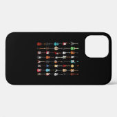 ギターミュージカル楽器ロックアンドロール Case-Mate iPhoneケース (裏面 (横))