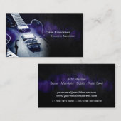 ギターミュージシャン 名刺 (正面/裏面)