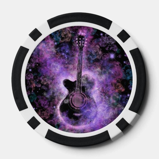 ギターミュージックトランプのポーカーチップ ポーカーチップ (裏面)