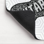 ギターミュージックノート文字 マウスパッド (コーナー)