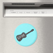 ギターミュージックノート文字 マグネット (インサイチュ (食洗機))