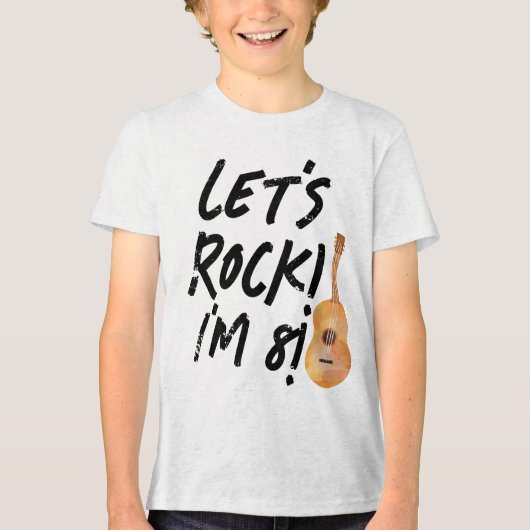 ギターミュージックバースデーパーティーTシャツ トライブレンドTシャツ (正面)