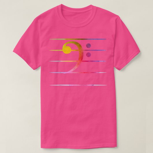 ギターミュージックラバーバスクリフ Tシャツ (デザイン正面)