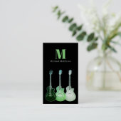 ギターミュージック先生カスタム写真 名刺 (スタンド正面)