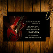 ギターミュージック先生ギタリスト 名刺