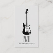 ギターミュージック先生 名刺 (正面)