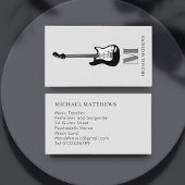 ギターミュージック先生 名刺