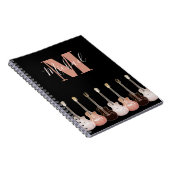 ギターモノグラムforミュージシャン ノートブック (右側)