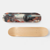 ギターモンタージュ スケートボード (横)