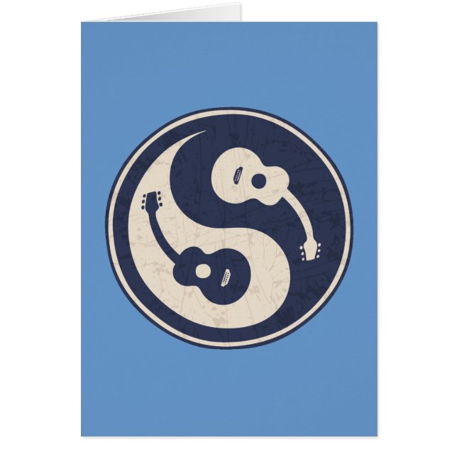 ギターヤン-青 (正面)