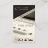 ギターライト縦型名刺 名刺 (正面)