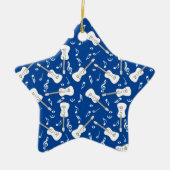 ギターラインズミュージックノートセラミックオーナメント セラミックオーナメント (正面)