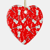 ギターラインズミュージックノートセラミックオーナメント セラミックオーナメント (右)