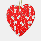 ギターラインズミュージックノートセラミックオーナメント セラミックオーナメント (左)