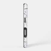 ギターラインズ ミュージックノーツ iPhoneケース (右側面)
